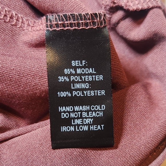 Lulus Swept Up Washed Burgundy Bodycon Midi Dress Size XL Semi Formal - Picture 9 of 11